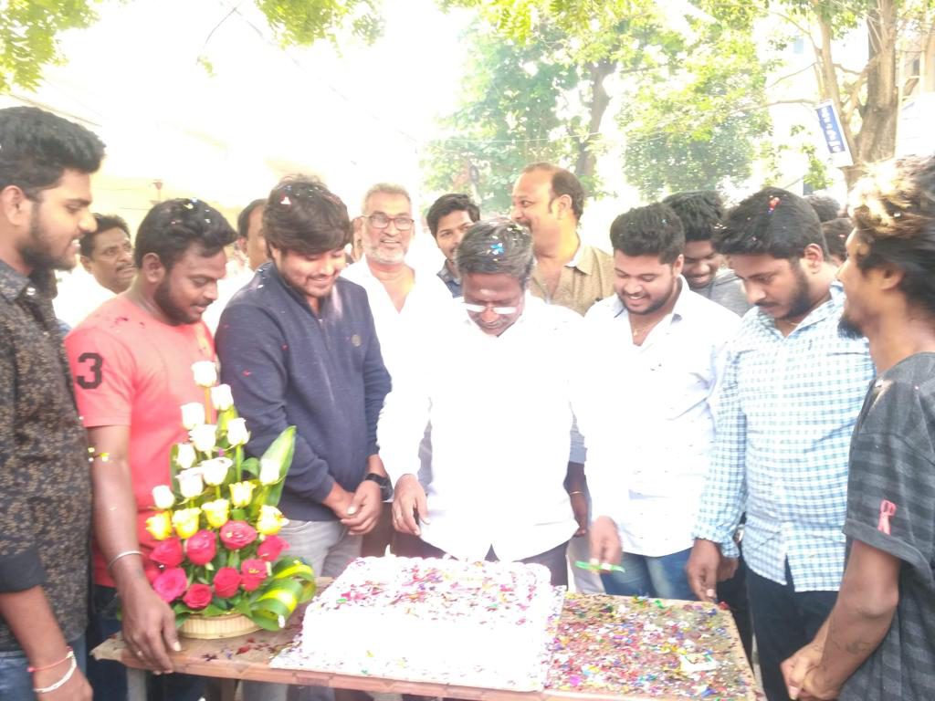 Pantham Kondalarao Garu Birthday Celebrations By Anchor Chotu | Rjytimes.com