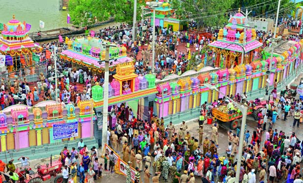 east-godavari-rajahmundry-pushakar-ghat- Entrance | Rjytimes